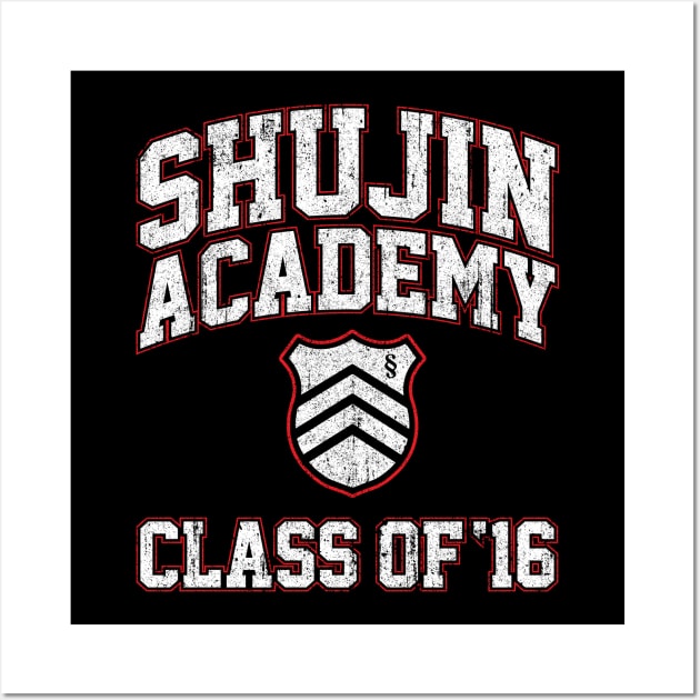 Shujin Academy Class of 16 Wall Art by huckblade